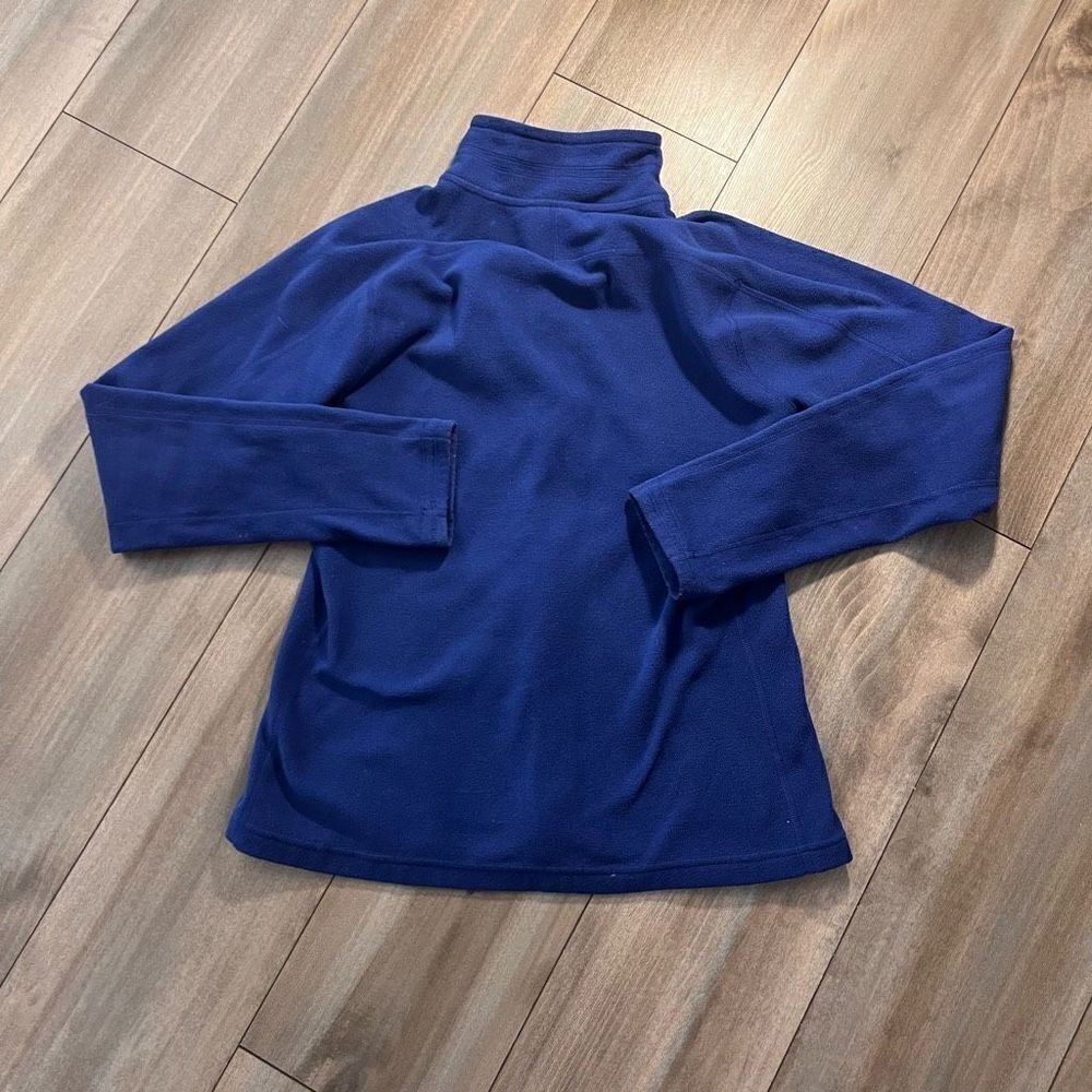 The North Face Womens Blue TKA 100 Full Zip Fleece Jacket Medium - Picture 4 of 4